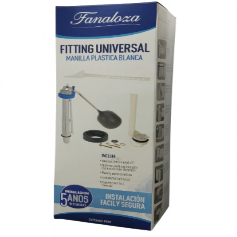 FITTING FANALOZA UNIVERSAL MANILLA PLÁSTICA GARANTÍA 5 AÑOS CTFA08 - 2