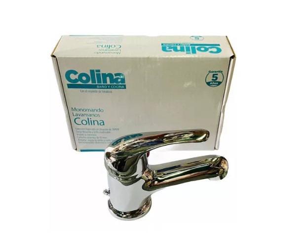 LLAVE FANALOZA CTFA14 MONOMANDO LAVAMANOS COLINA GARANTIA 5 AÑOS ACERO - 5