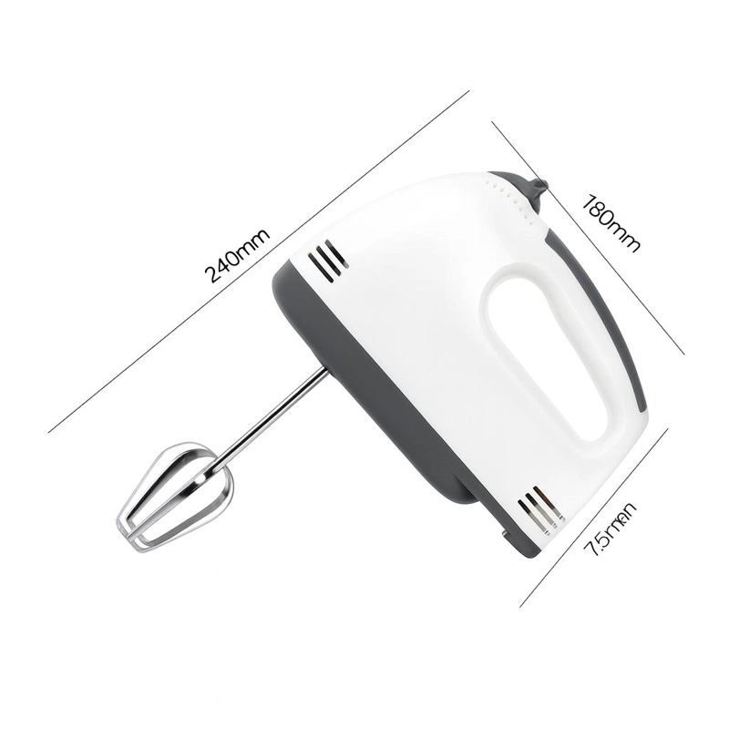 BATIDORA DE MANO ELECTRICA DE COCINA 7 VELOCIDADES - 6