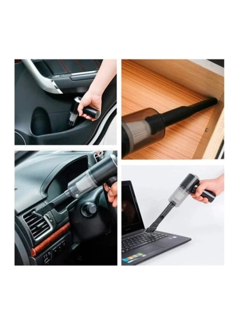 ASPIRADORA INALÁMBRICA 2024 PLUS SOPLADORA 2 EN 1 RECARGABLE USB PORTATIL - 4