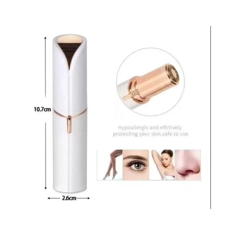 DEPILADORA FACIAL REMOVEDOR DE VELLO SINDOLOR RECARGABLE USB - 6