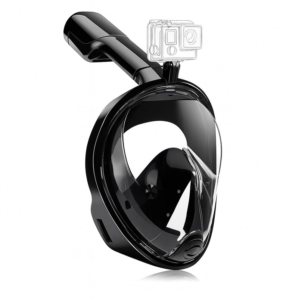 MASCARA SNORKEL MASCARA BUCEO SNORKEL FULLFACE GO PRO - ROSA - TAMAÑO UNICO - 1