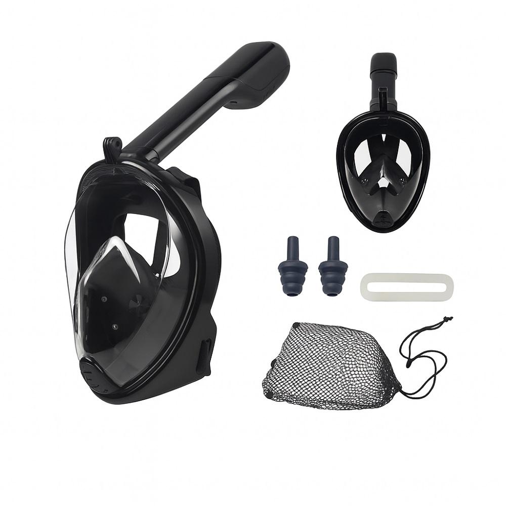 MASCARA SNORKEL MASCARA BUCEO SNORKEL FULLFACE GO PRO - ROSA - TAMAÑO UNICO - 2