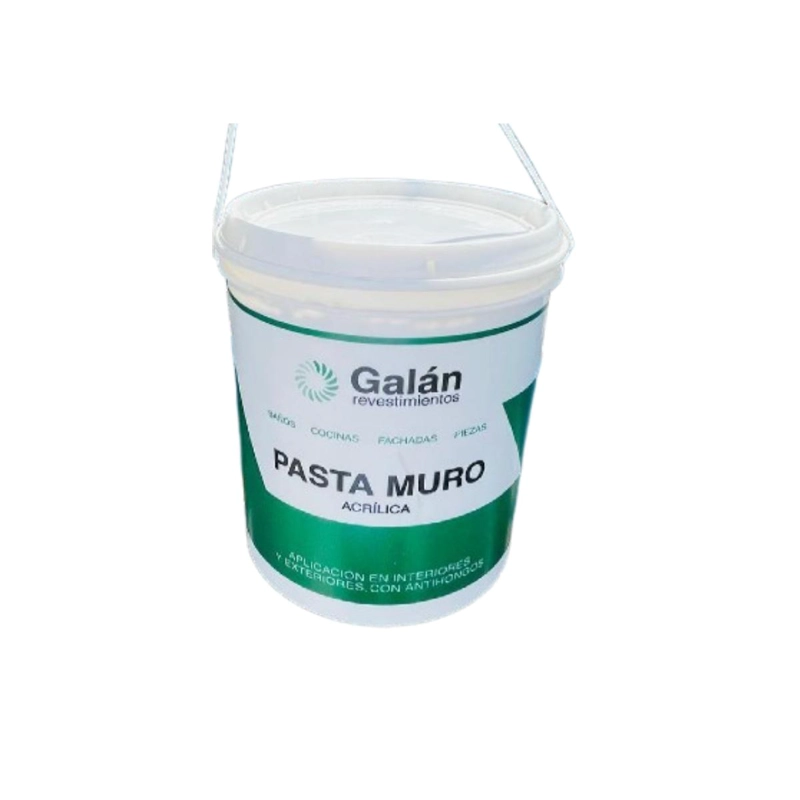 ESTUCO GALAN PASTA MURO INT/EXT TERMINACION BLANCA SECADO RAPIDO GALON 3.78KL - 3
