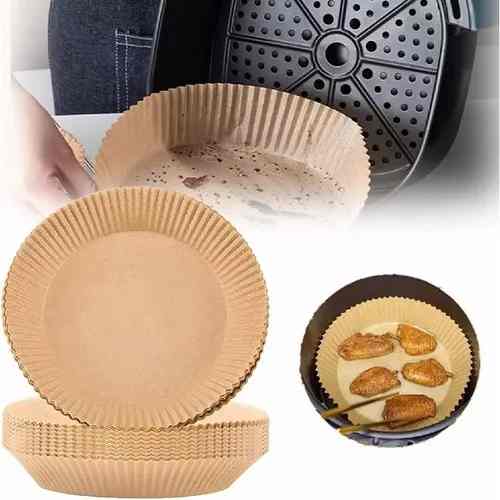 FORROS DESECHABLES ANTIADHERENTE FREIDORA 100 PCS AIR FRYER - 3