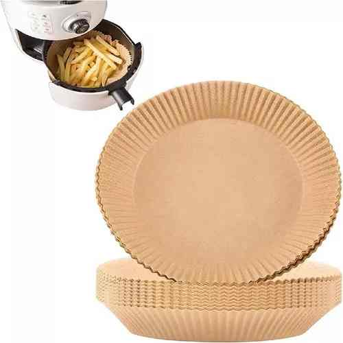 FORROS DESECHABLES ANTIADHERENTE FREIDORA 100 PCS AIR FRYER - 4