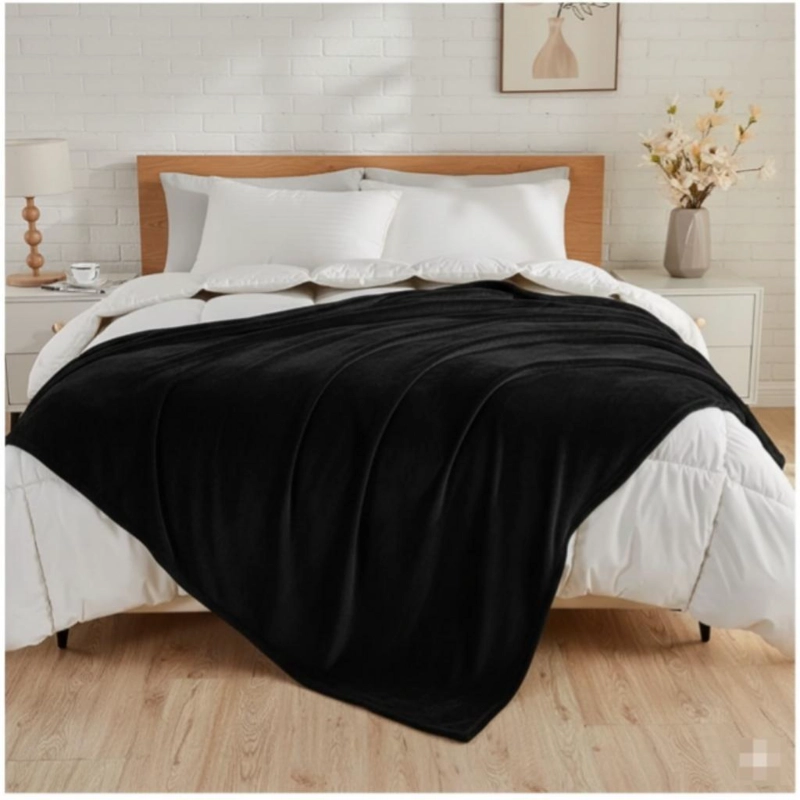 MANTA FRAZADA EXTRA GRANDE POLAR SUAVE 230*200CM 2PLAZAS - 4