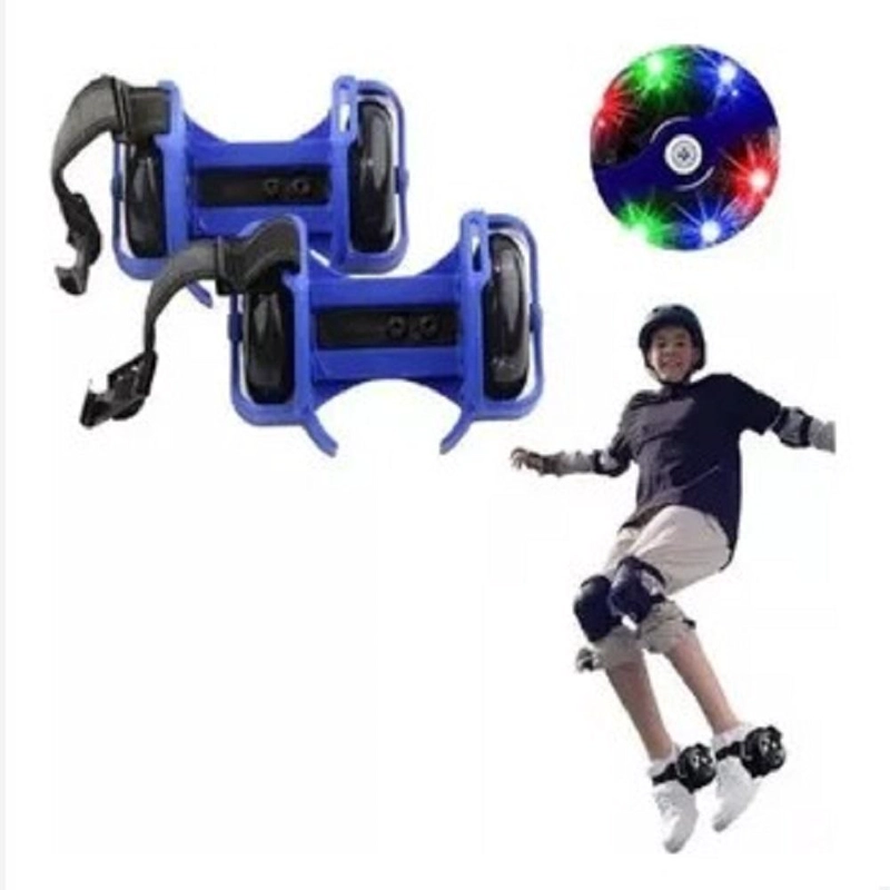 PATIN PATINES AJUSTABLES PARA ZAPATILLAS CON LUCES NIÑOS - 3