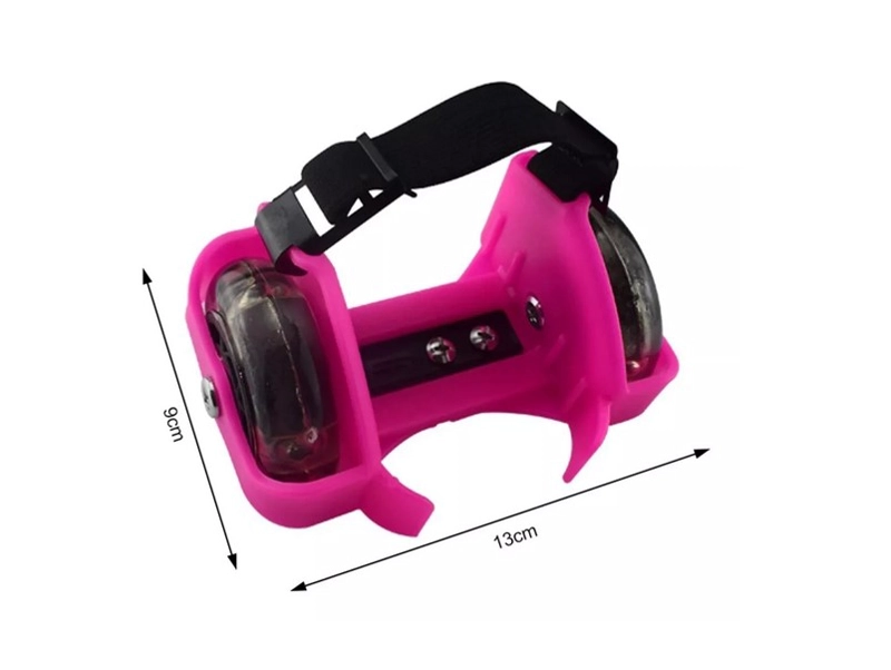 PATIN PATINES AJUSTABLES PARA ZAPATILLAS CON LUCES NIÑOS - 4