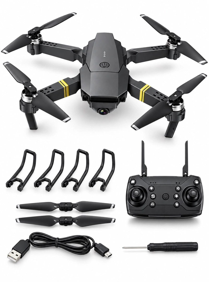 DRONE CON CÁMARA 2024 WIFI APP CONTROL + BATERÍA RECARGABLE - 5