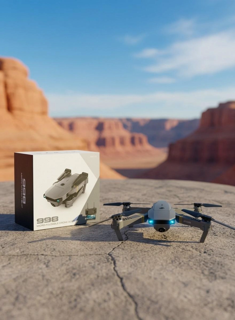 DRONE CON CÁMARA 2024 WIFI APP CONTROL + BATERÍA RECARGABLE - 9