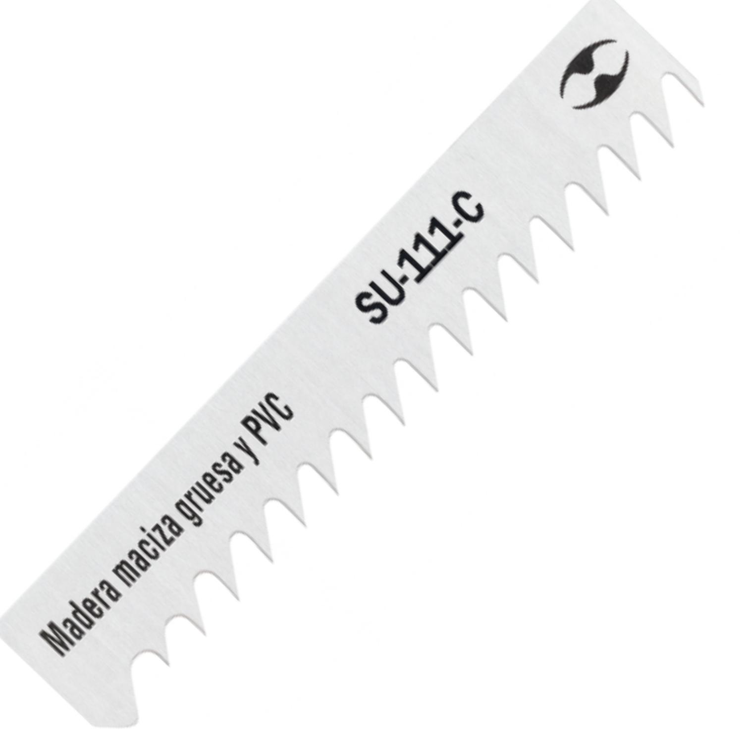 HOJA PARA SIERRA CALADORA MADERA GRUESA Y PVC 5UN TRUPER - 3