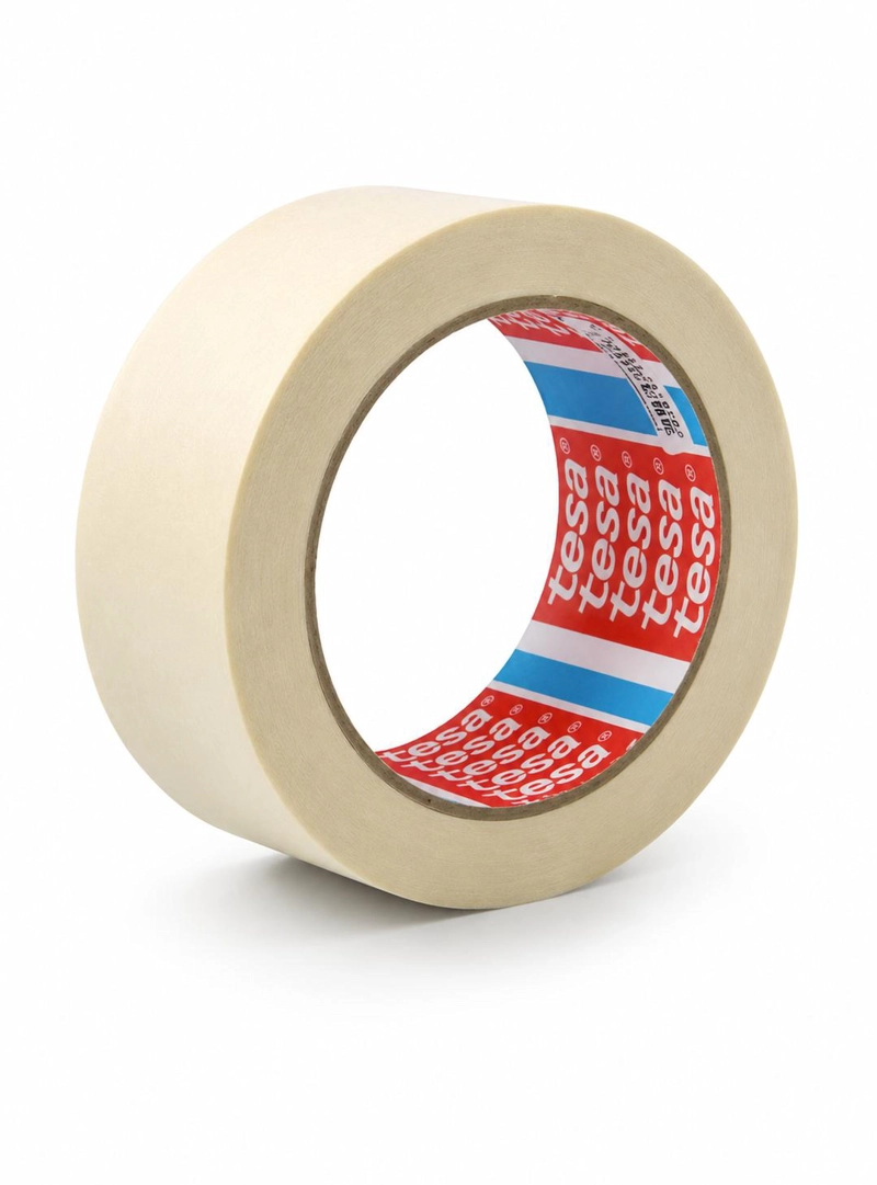 3 CINTAS DE ENMASCARAR MASKING TAPE TESA 40 MTS X 48 MM - 4
