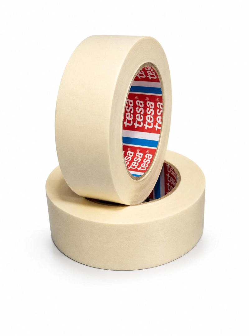 3 CINTAS DE ENMASCARAR MASKING TAPE TESA 40 MTS X 48 MM - 5