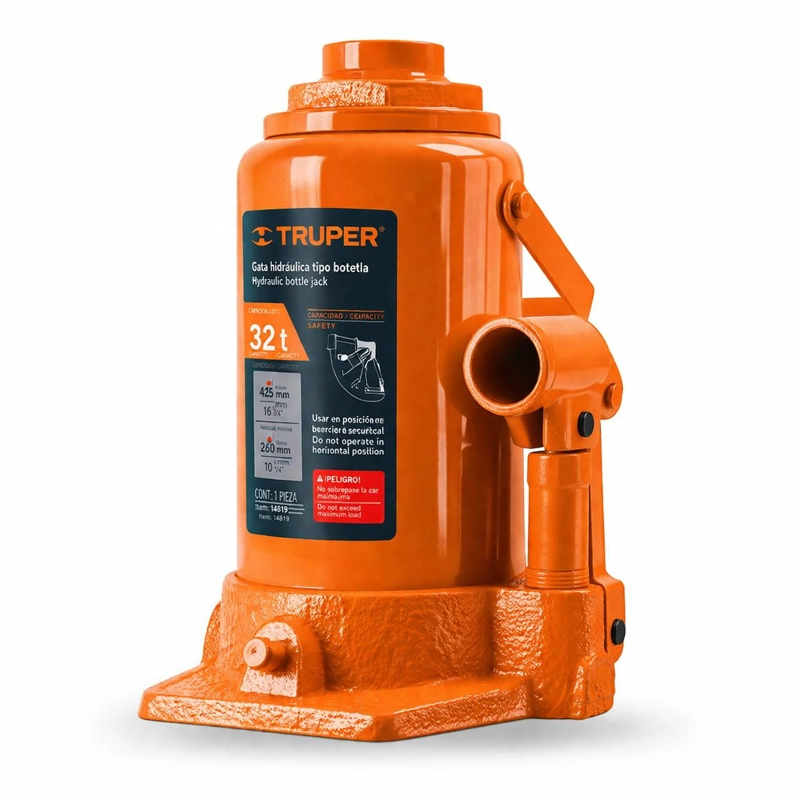 GATA HIDRAULICA T/BOTELLA PARA 32 TON GAT-32, TRUPER - 1