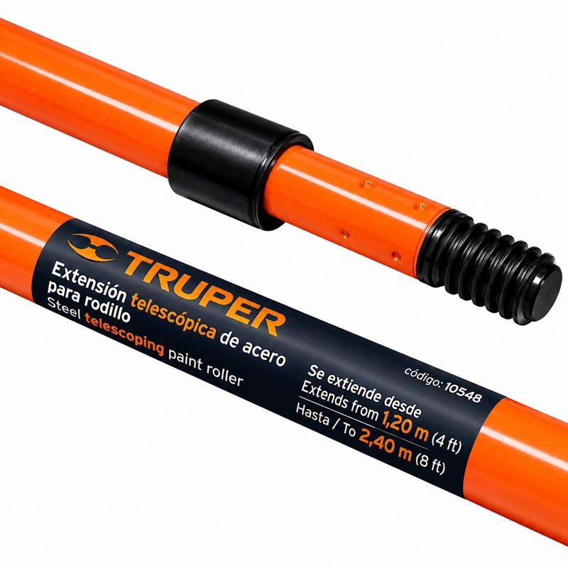 EXTENSION RIGIDA ACERO RODILLO DE 1,2 M HASTA 2,4 MTRS - 2