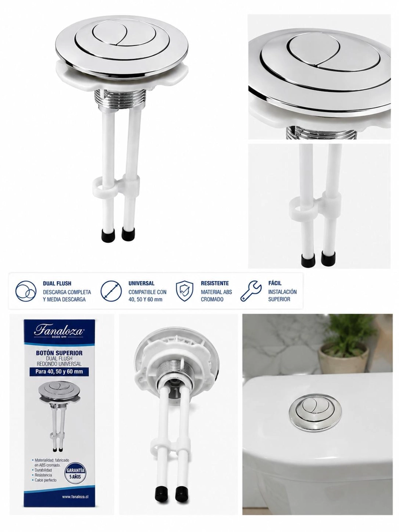 BOTÓN 2024 SUPERIOR ESTANQUE WC REDONDO UNIVERSAL FANALOZA - 3