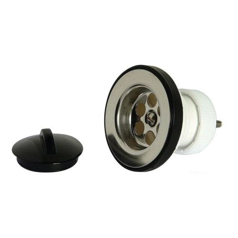 DESAGÜE LAVATORIO HOFFENS 1 1-4 CON TAPON Y CADENA - 1