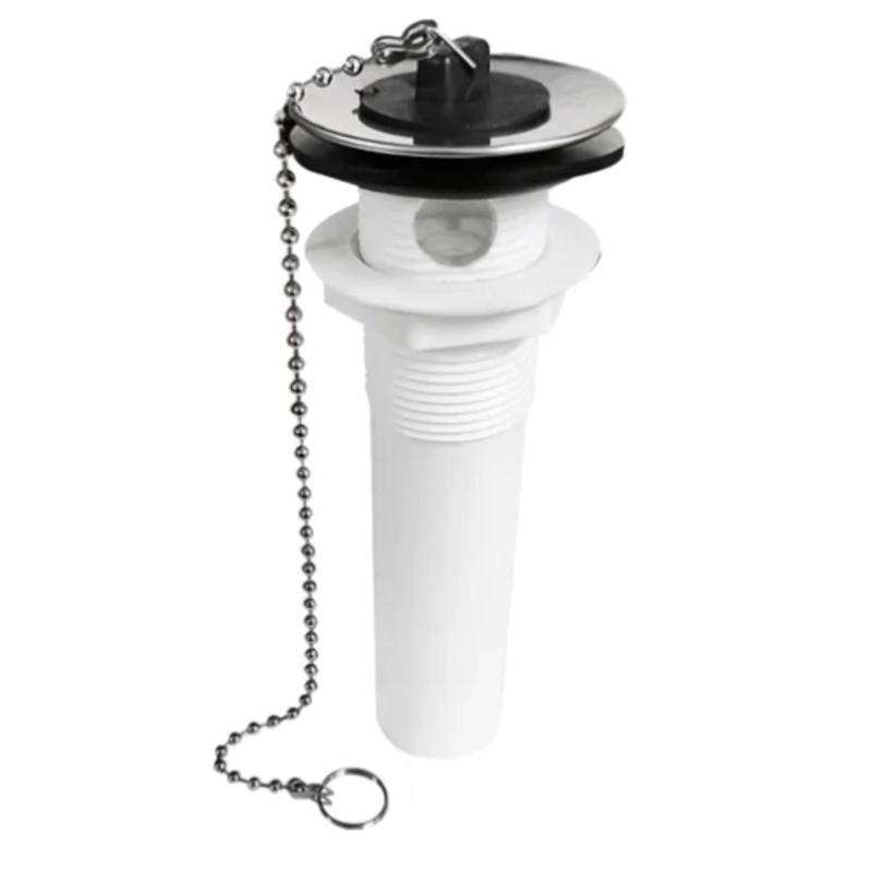 DESAGÜE LAVATORIO HOFFENS 1 1-4 CON TAPON Y CADENA - 3