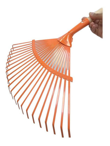 RASTRILLO BARREHOJAS METAL CURVA 22DTES EM-22 TRUPER - 2