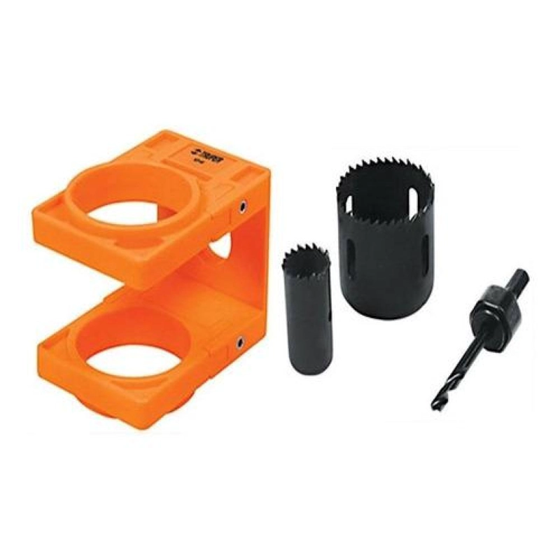 KIT PARA INSTALAR CERRADURAS DE 4 PIEZAS TRUPER - 1