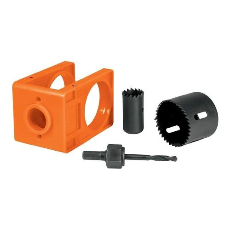KIT PARA INSTALAR CERRADURAS DE 4 PIEZAS TRUPER - 2