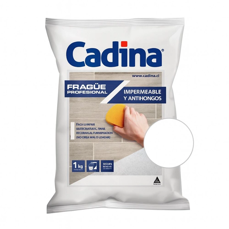 FRAGUE FLUIDO BLANCO 1KG IMPERMEABLE ANTIHONGOS CADINA - 3