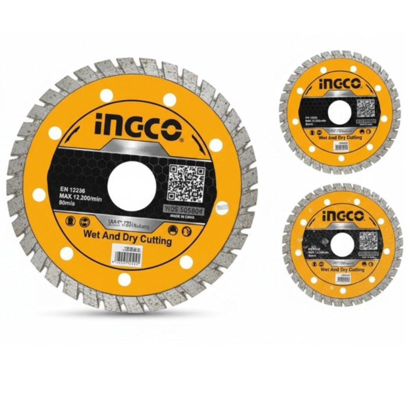DISCO DIAMANTADO 2024 8PCS 115 MM 4 1/2 INGCO - 2