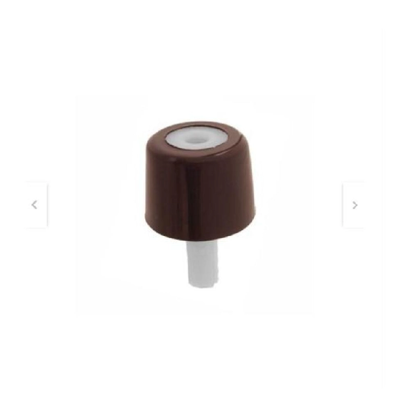TOPE DE PUERTA PVC CONICO 30MM CAFE  DVP - 1