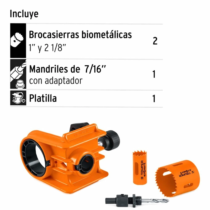 JUEGO CERRADURA TRUPER  KITB-4X - 4