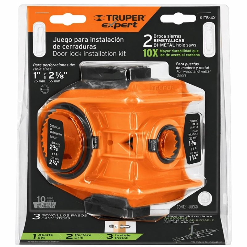JUEGO CERRADURA TRUPER  KITB-4X - 6