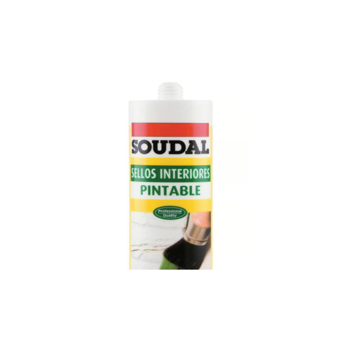 SELLADOR ACRÍLICO SILICONIZADO PINTABLE SOUDAL 300ML - 2