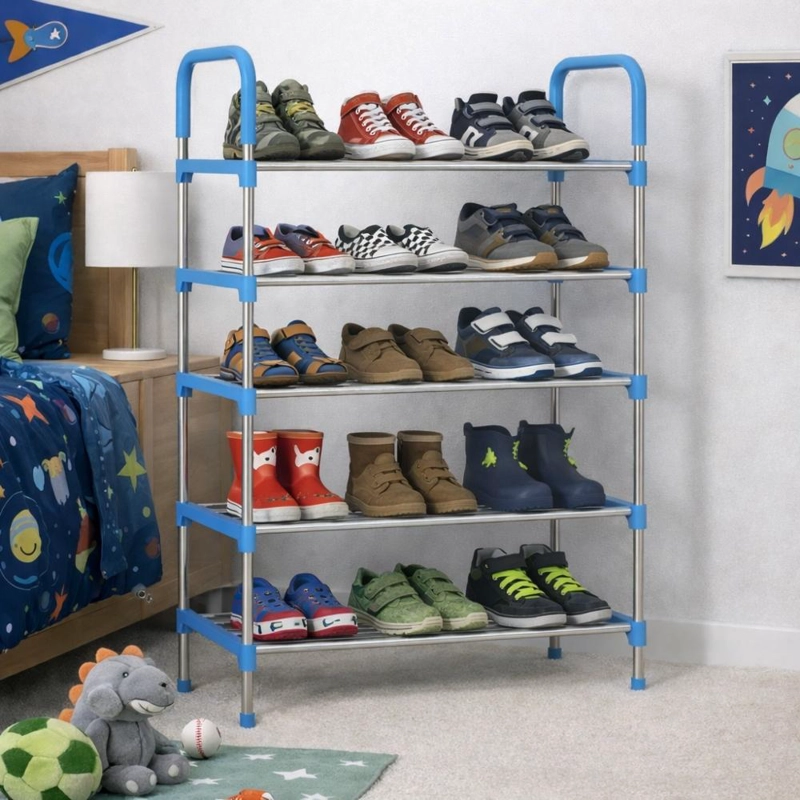 ZAPATERO ORGANIZADOR ARMABLE ORDENADOR ESTANTE ZAPATOS - 7