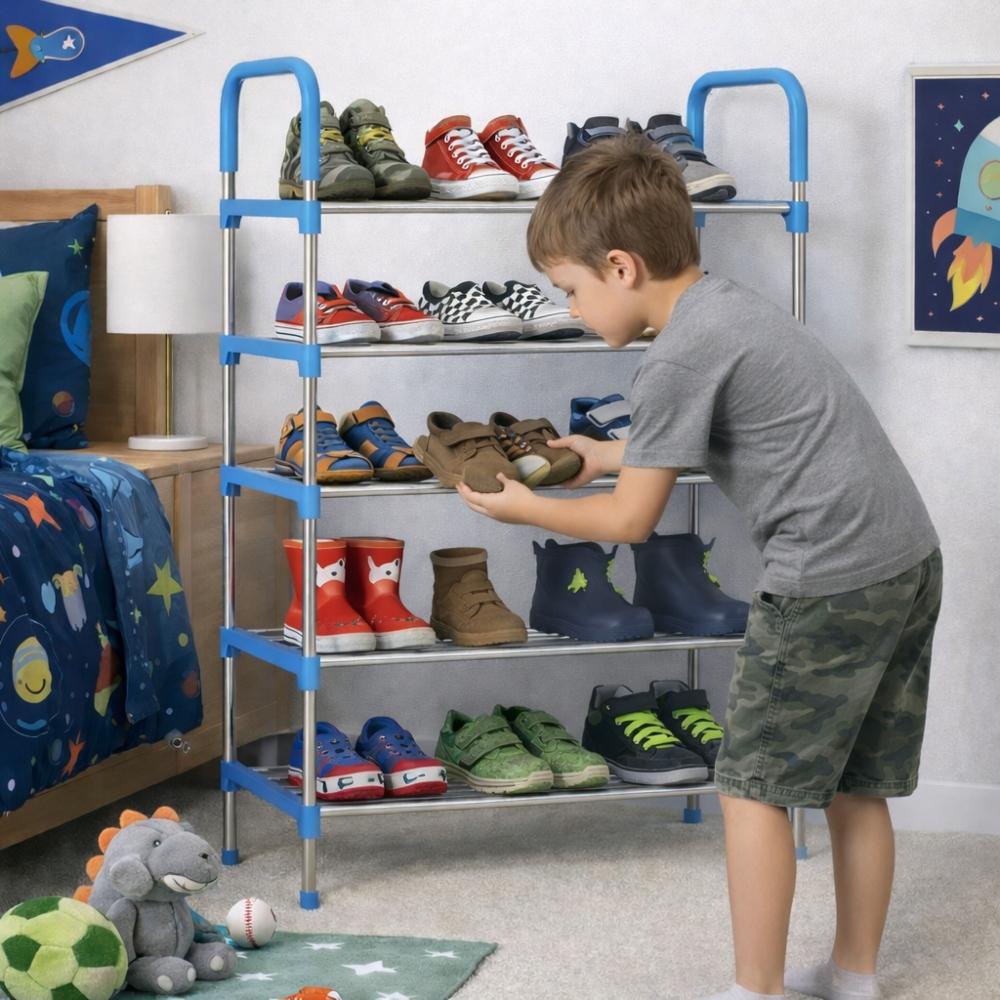 ZAPATERO ORGANIZADOR ARMABLE ORDENADOR ESTANTE ZAPATOS - 8