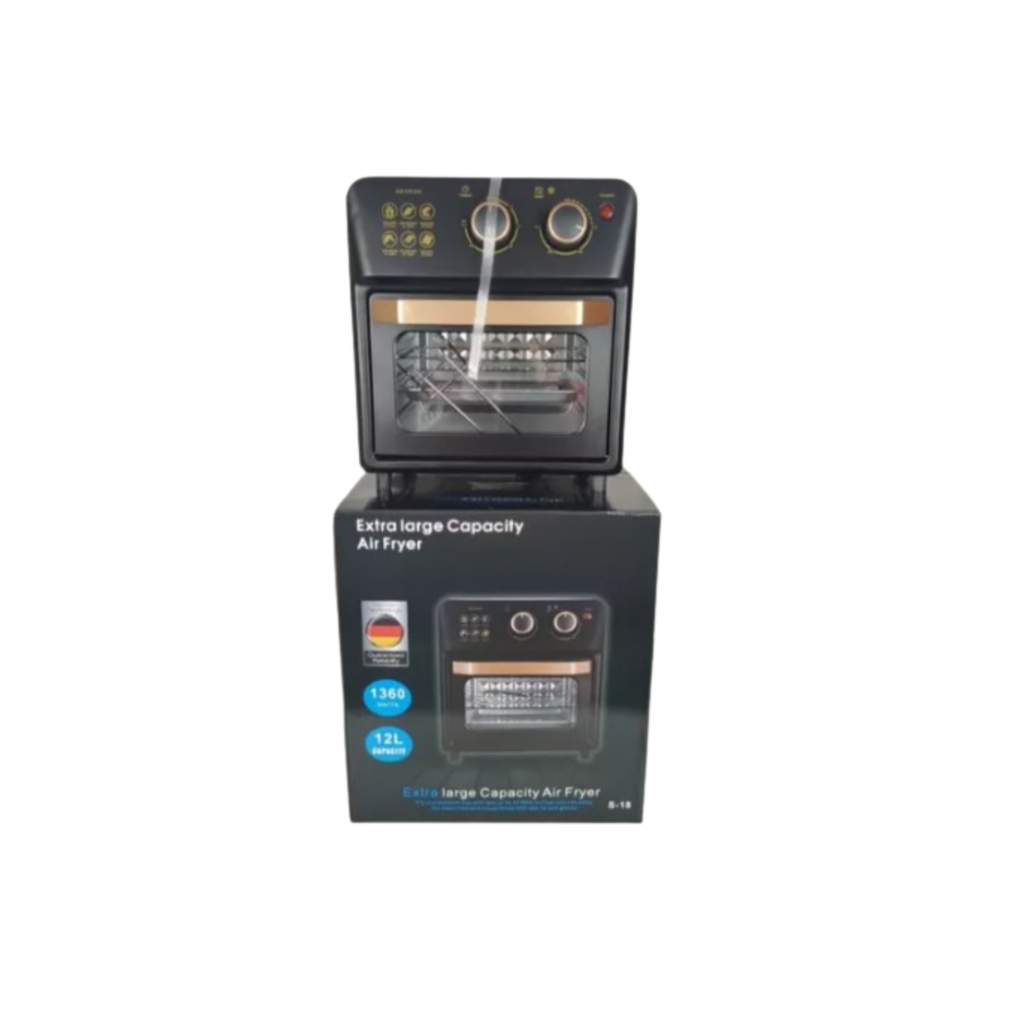 FREIDORA DE AIRE INTELIGENTE SIN ACEITE DE 12L 1360W 220V - 7