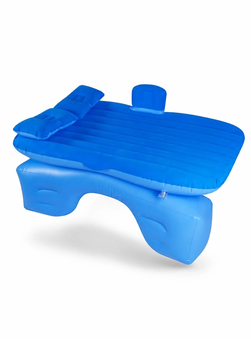 COLCHON PARA AUTO INFLABLE + COMPRESOR 12V Y 2 ALMOHADAS - 1