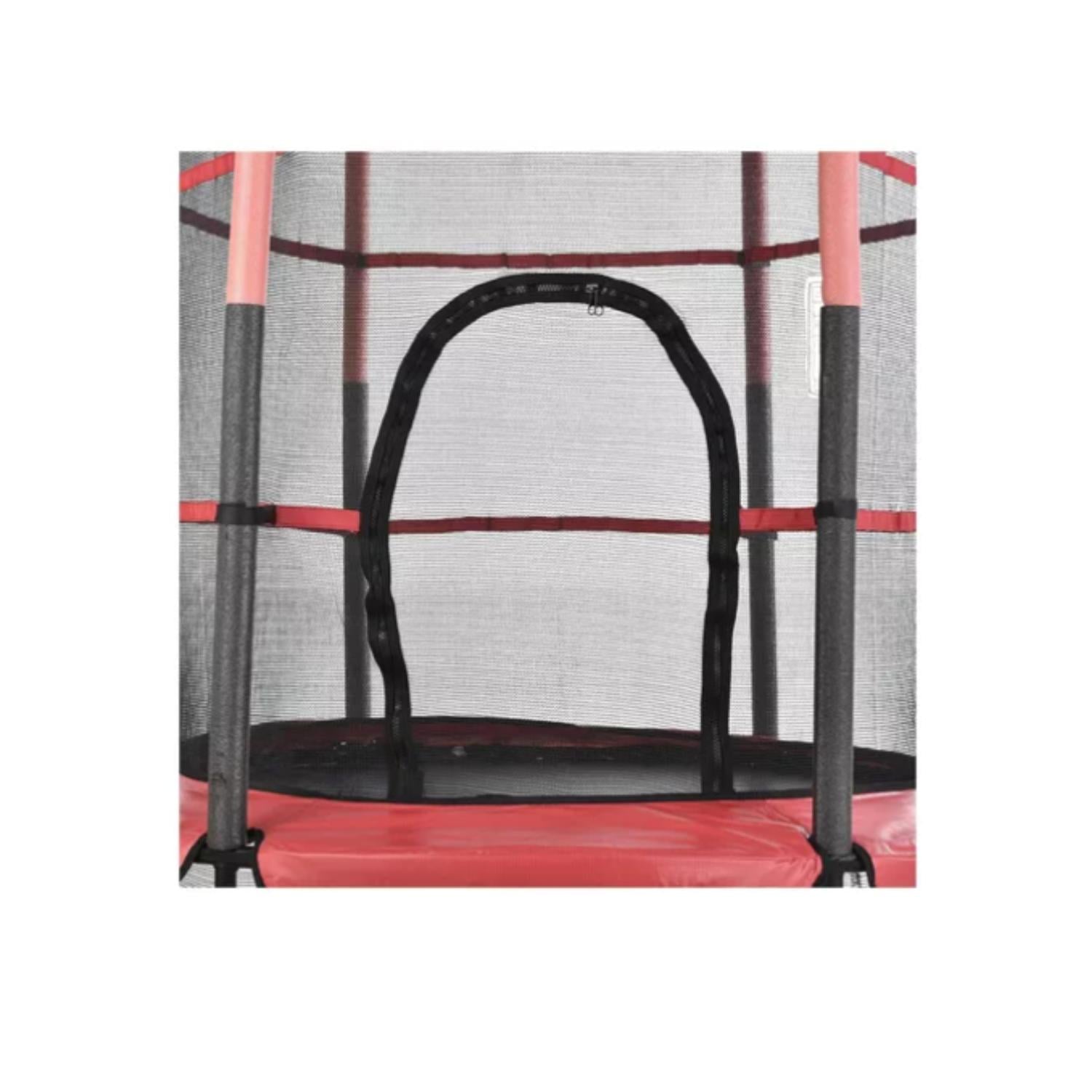 CAMA ELÁSTICA SALTARINA TRAMPOLIN PARA NIÑOS 1.4M CON MALLA - 3