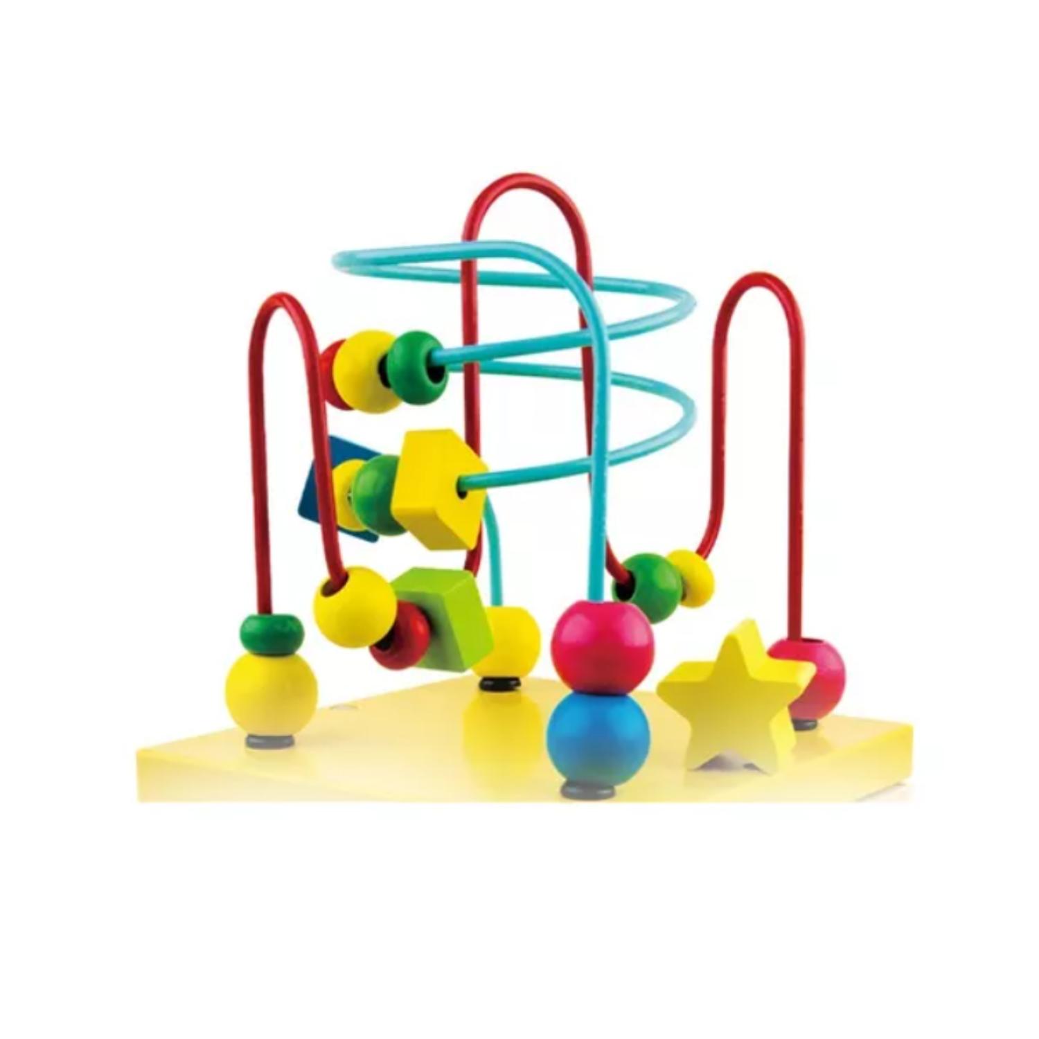 CUBO JUGUETE DE MADERA DIDÁCTICO MONTESSORI BEBE INFANTIL - 4