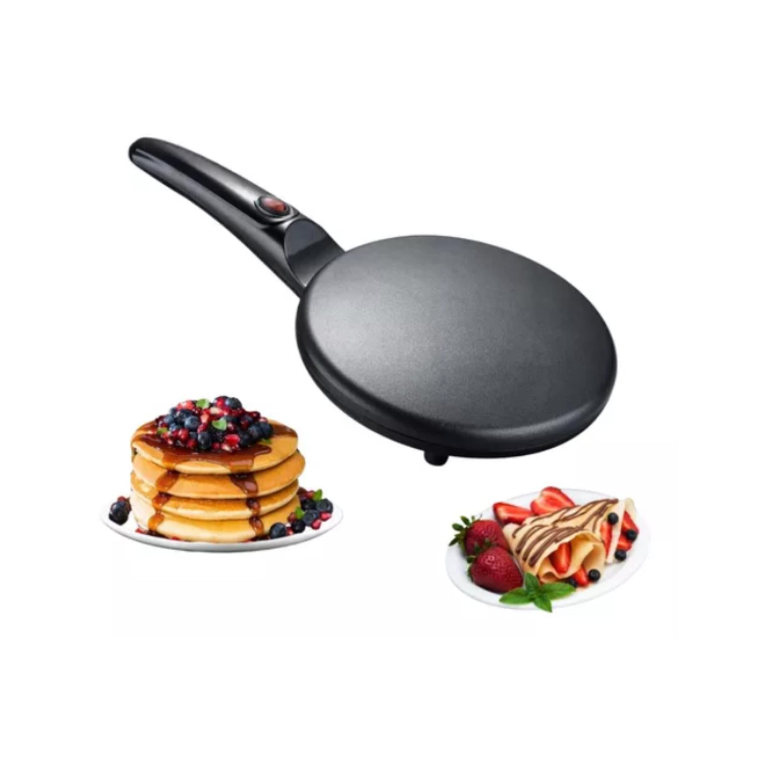 GENÉRICO PANQUEQUERA CREPE MAQUINA ELÉCTRICA+ PLATO BATIDOR 20CM