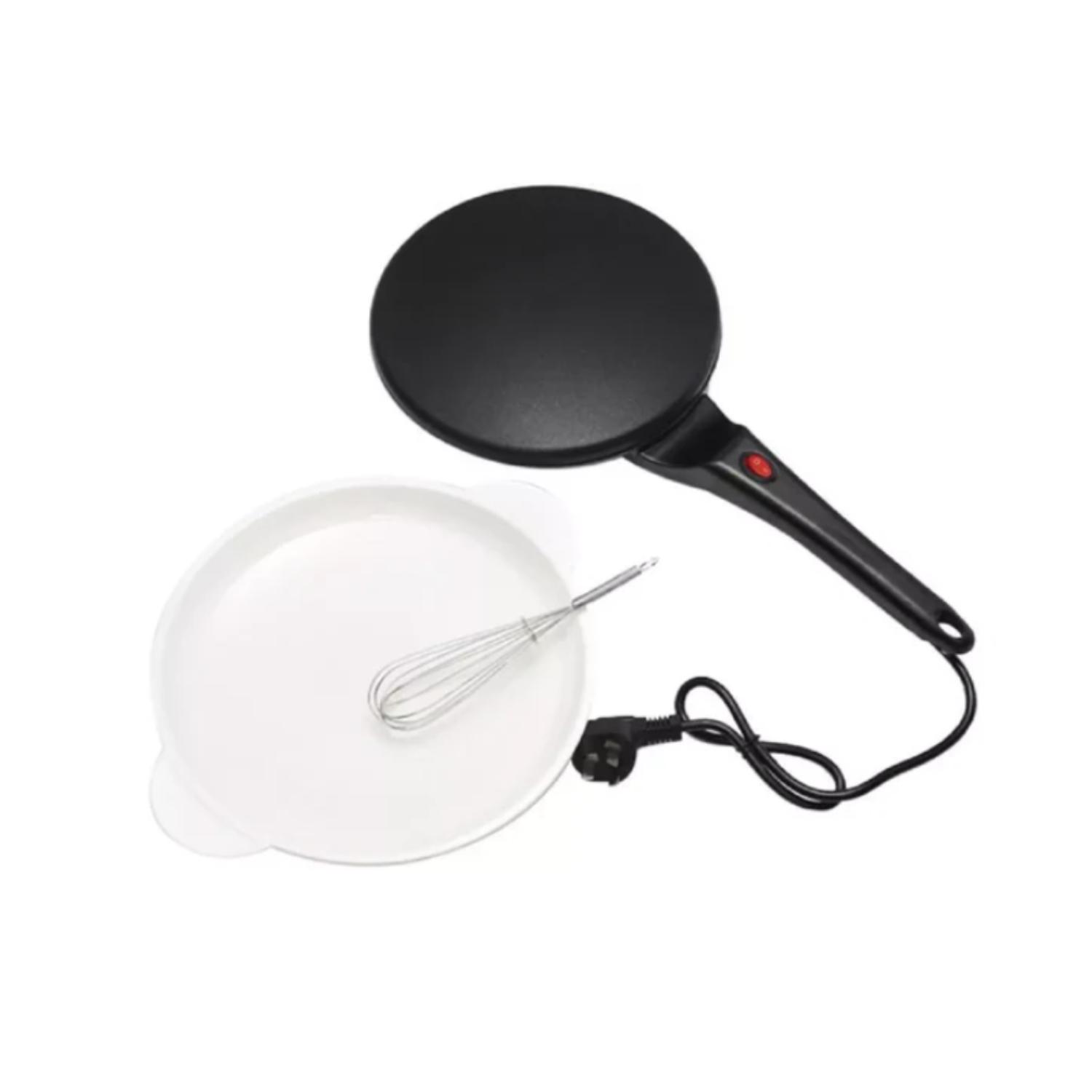 PANQUEQUERA CREPE MAQUINA ELÉCTRICA+ PLATO BATIDOR 20CM - 2