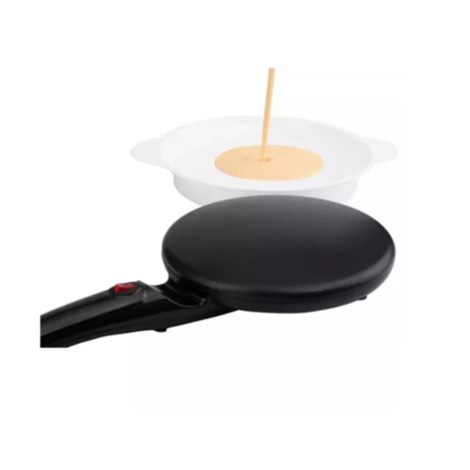 PANQUEQUERA CREPE MAQUINA ELÉCTRICA+ PLATO BATIDOR 20CM - 3