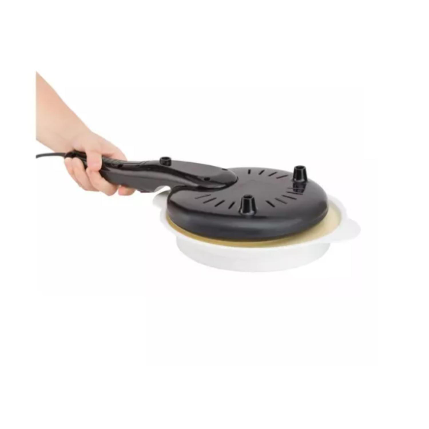 PANQUEQUERA CREPE MAQUINA ELÉCTRICA+ PLATO BATIDOR 20CM - 4