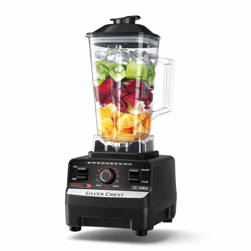GENÉRICO LICUADORA PROFESIONAL CON VASO ABS 110/220V SILVER CREST
