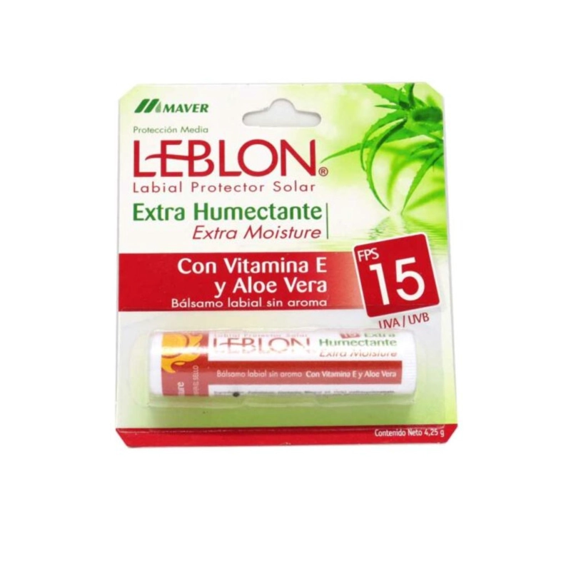 BÁLSAMO LEBLON PROTECTOR SOLAR LABIAL EXTRA HUMECTANTE BARRA - 5
