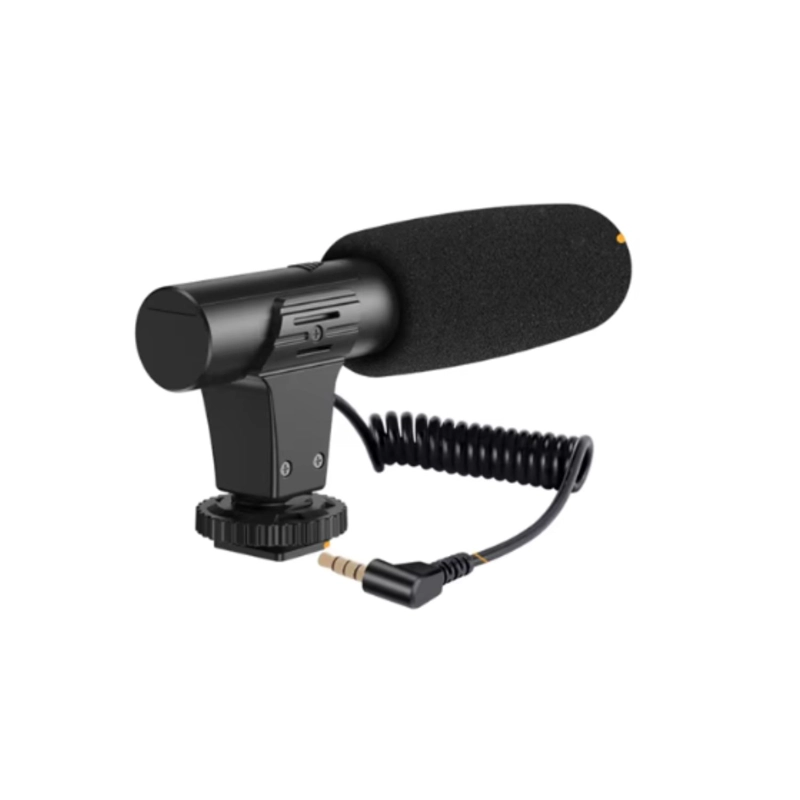 KIT DE GRABACIÓN CON MICRÓFONO LUZ LED Y SOPORTE TRÍPODE - 2