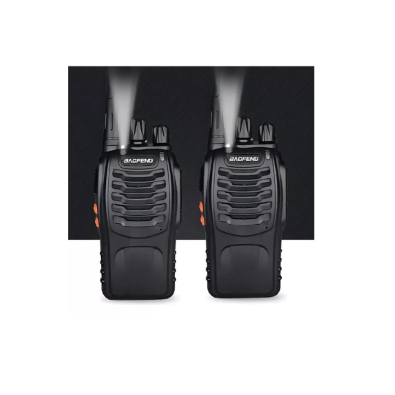PACK 2 RADIOS TRANSMISOR WALKIE TALKIE FRECUENCIA 400-470MHZ - 3