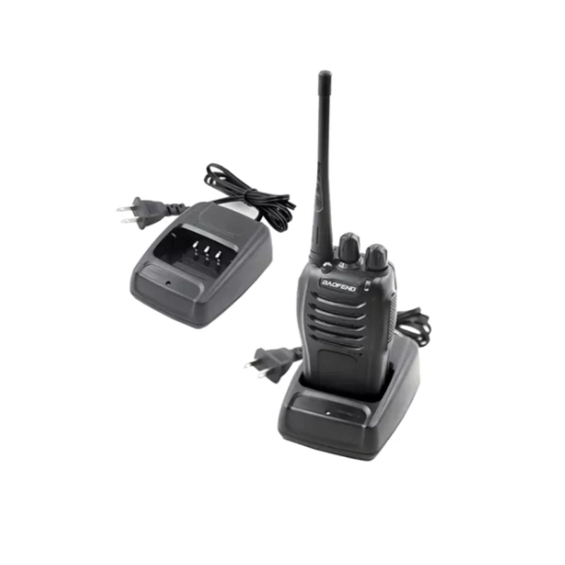 PACK 2 RADIOS TRANSMISOR WALKIE TALKIE FRECUENCIA 400-470MHZ - 4