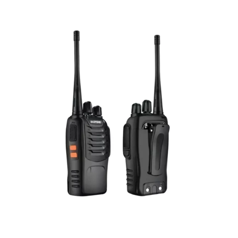 PACK 2 RADIOS TRANSMISOR WALKIE TALKIE FRECUENCIA 400-470MHZ - 8