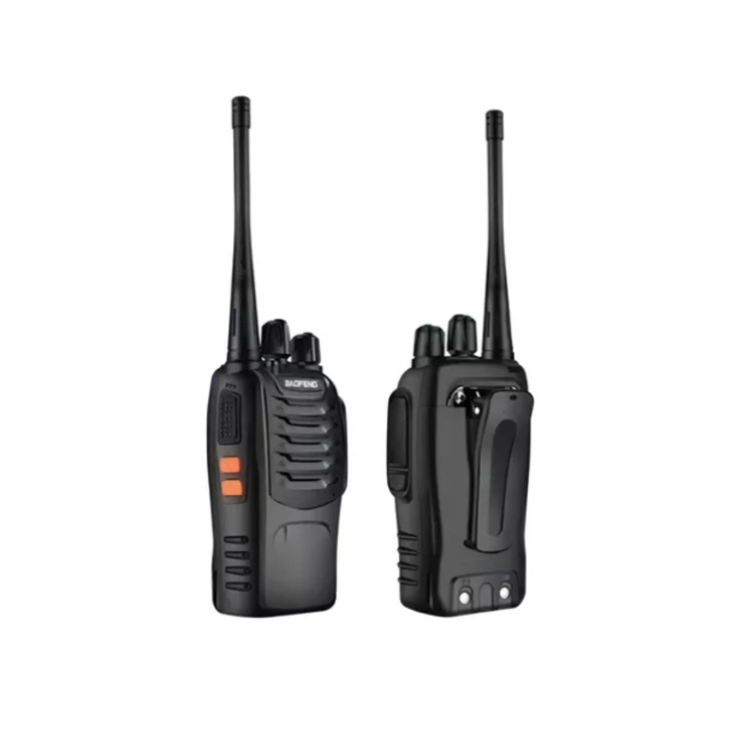PACK 2 RADIOS TRANSMISOR WALKIE TALKIE FRECUENCIA 400-470MHZ - 8