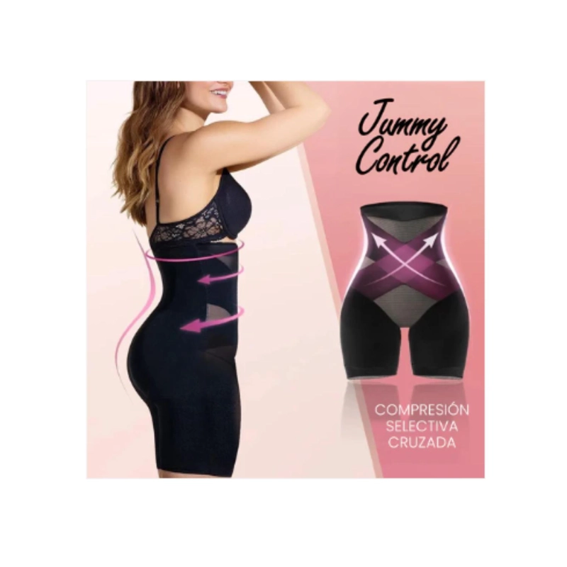 FAJA MUJER SHORT REDUCTORA CALZÓN INVISIBLE MOLDEADORA CINTURA ALTA - 7